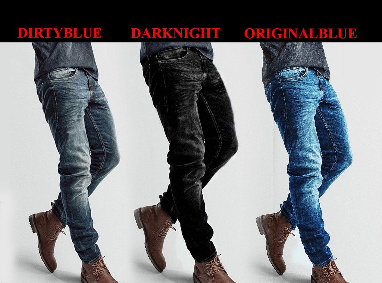 Cruiser Kevlar Blue Waterproof Motorcycle Jeans With CE Level 2