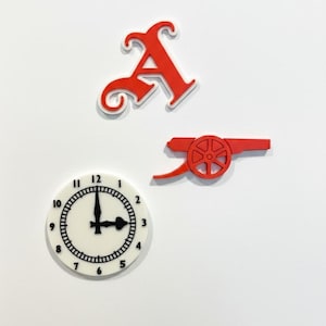 Arsenal Fridge Magnets set of 3