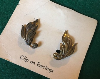 Very old clip on earrings