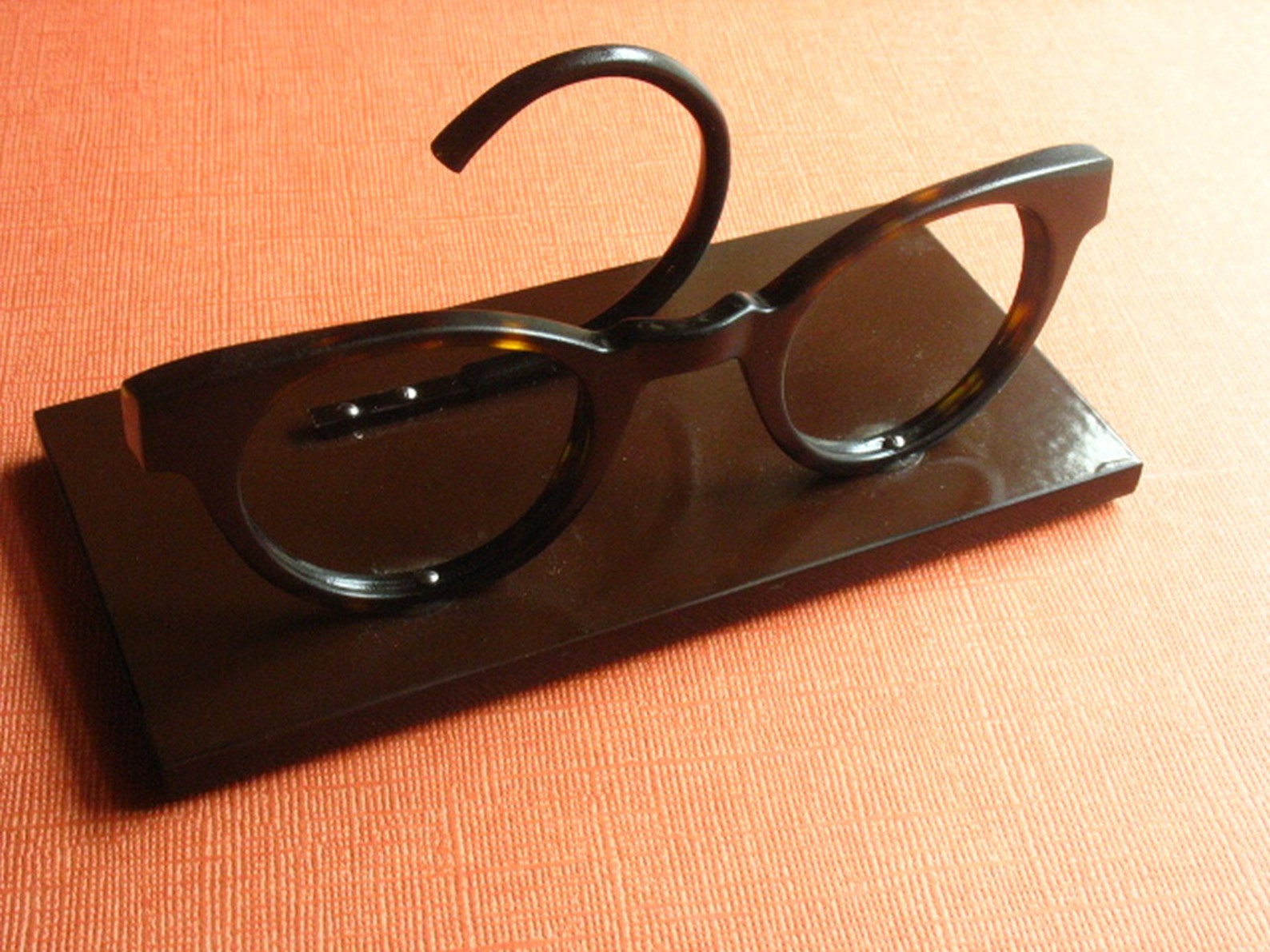 Business card holder made from vintage glasses frames eco Etsy