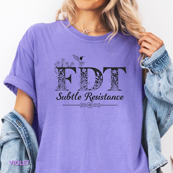 FDT T-shirt, Anti Trump Tee, Protest Political Shirt, FDT Graphic