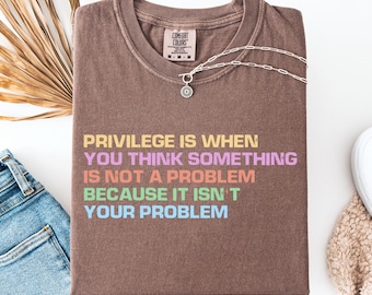 Ermächtigung der Rechte der Frauen-T-Shirt: Retro Feminist Comfort Colors Shirt