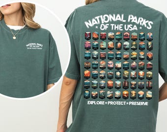 National Parks Shirt: Comfort Colors Nature Lover Tee