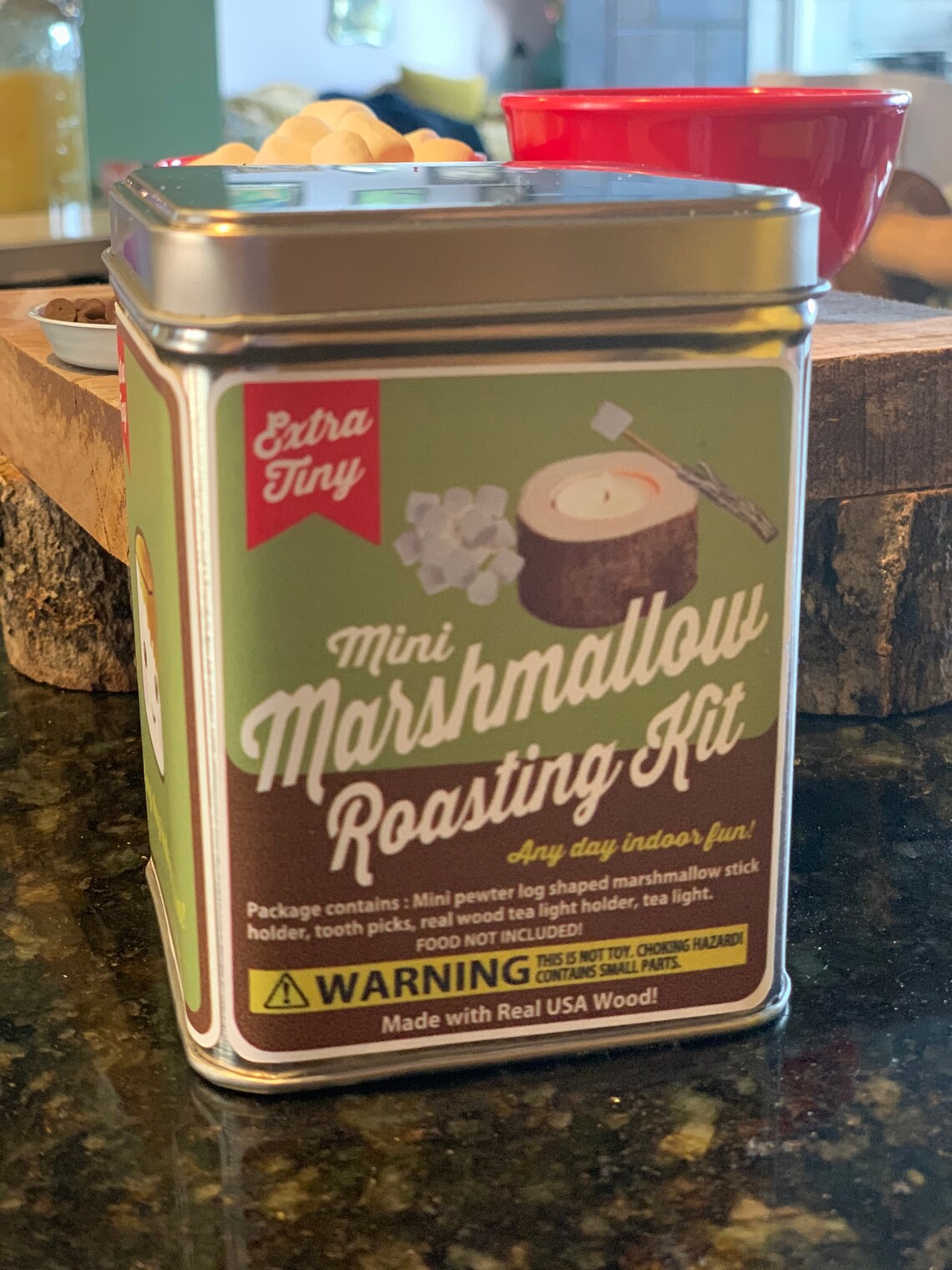 Mini Marshmallow Roasting Kit Etsy
