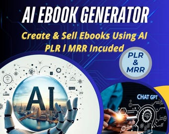 Creador de libros electrónicos con IA: Crea y vende libros electrónicos con ChatGPT (PDF)