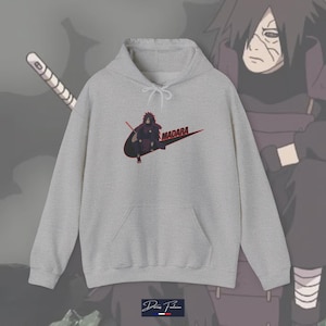 Naruto-Inspired Unisex Hoodie, Madara Uchiha Hoodie Anime Fans Gift, Cozy Sweatshirt, Casual Streetwear, Perfect for Everyday Wear