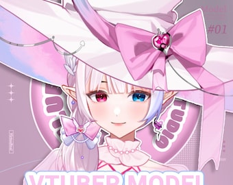 Angle girl Premade Model | Ready to use | Vtube Studio | Live2d Model | Vtuber Design