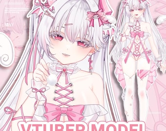 Succubus Vorgefertigtes Modell | Gebrauchsfertig | Vtube Studio | Live2d Modell | Vtuber Design