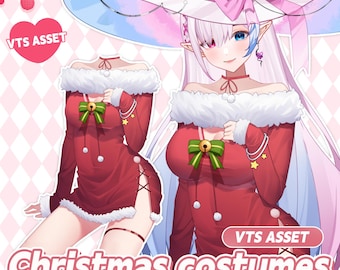 Weihnachts Vtuber Outfit | Gebrauchsfertiges VTS Objekt