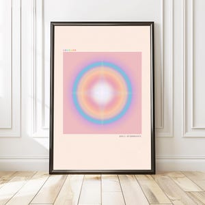 Art Print Soul Symphony | Symphony Collection | Wall Art | Home Design | Aura Poster | Home Decor | Printable Art | Spiritual Prints