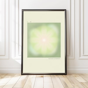 Art Print Nature&#39;s Symphony | Symphony Collection | Wall Art | Home Design | Aura Poster | Home Decor | Printable Art | Spiritual Prints