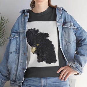 Head of a Cockatoo (1725 - 1792) by Aert Schouman, art shirt, vintage art, art apparel, art lover present, art print fashion