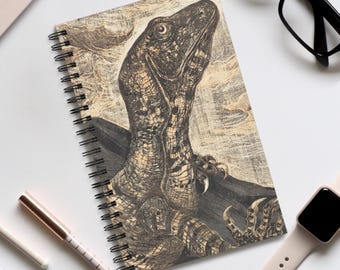 Leguaan Vintage Art Journal by Theo van Hoytema