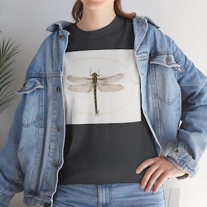 Dragonfly (1575-1580), by Joris Hoefnagel, art t-shirt, vintage art, art apparel, art lover present, art print fashion, wearable art