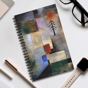 Paul Klee 'Small Fir Picture' Art Journal, Art Lover Gift