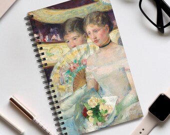 Mary Cassatt 'The Loge' Art Journal, Vintage Art Stationery