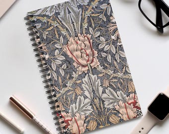 William Morris Honeysuckle Journal - Floral Art Stationary