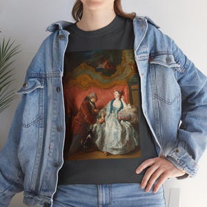 The Declaration of Love by Jean Francois de Troy, art t-shirt, vintage art, art apparel, art lover present, art print fashion