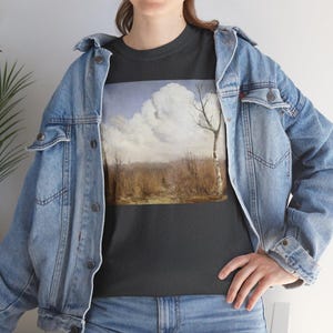 Autumn Day (ca.1895-1915) by Gerrit Willem Dijsselho, art t-shirt, vintage art, art apparel, art lover present, art print fashion