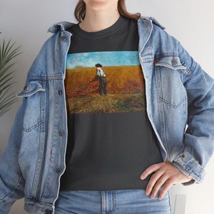 The Veteran in A New Field by Winslow HomerArt shirt, vintage art, art apparel, art lover present, art print fashion, wearable art