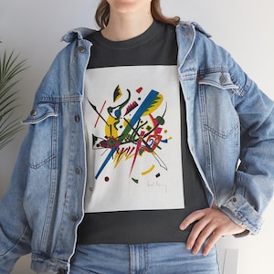 Kleine Welten I (Small Worlds I) (1922) by Wassily Kandinsky, art t-shirt, vintage art, art apparel, art lover present, art print fashion