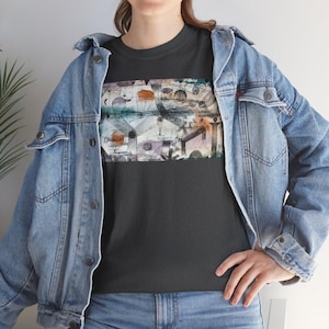 In the realm of air (1917) by Paul Klee, art shirt, vintage art, art apparel, art lover present, art print fashion