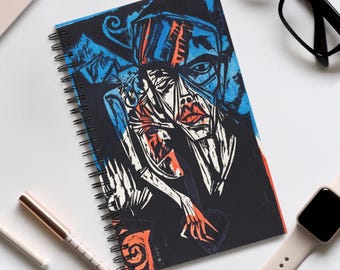 Art Journal: Peter Schlemihl, Expressionist Art, Lined/Blank
