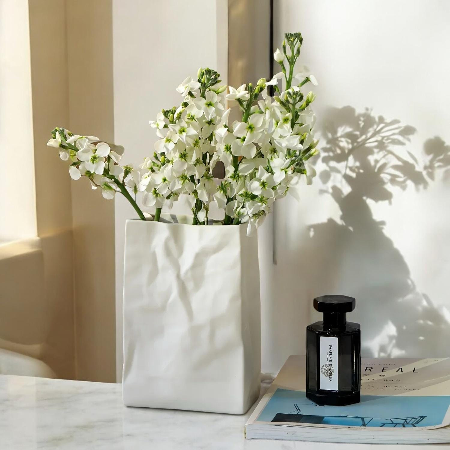 Crinkle bag vase - Etsy 日本