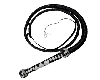 Leather Bullwhip - 6 FT Bullwhip - Bullwhip - Bullwhip UK - Leather Whip - Indiana Jones whip - Zorro whip - Bull whip - Whip - Cracker Whip