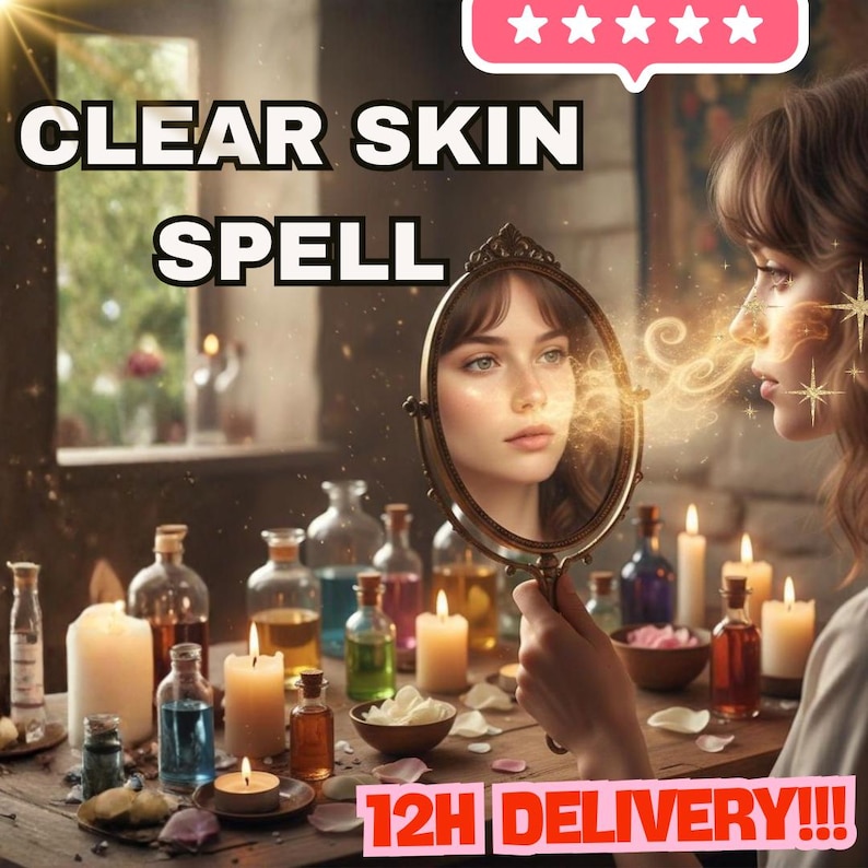 Clear Skin Spell: Healthy, Radiant Beauty and Glass Skin - Etsy