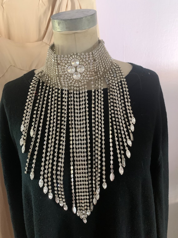 Vintage Rhinestone Collar