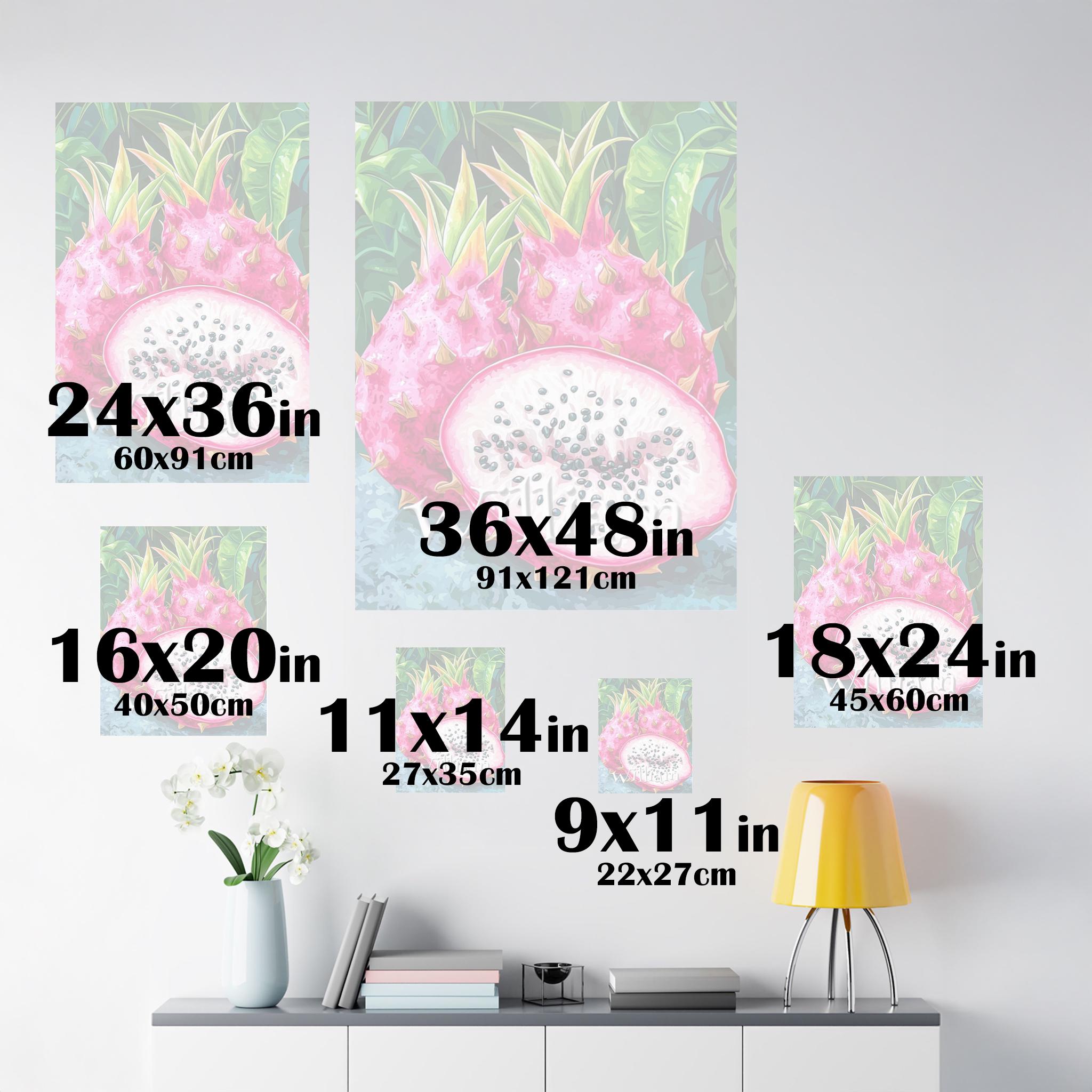 Personalized Dragon Fruit Poster for Kids – Engaging Art Print – Ideal ...