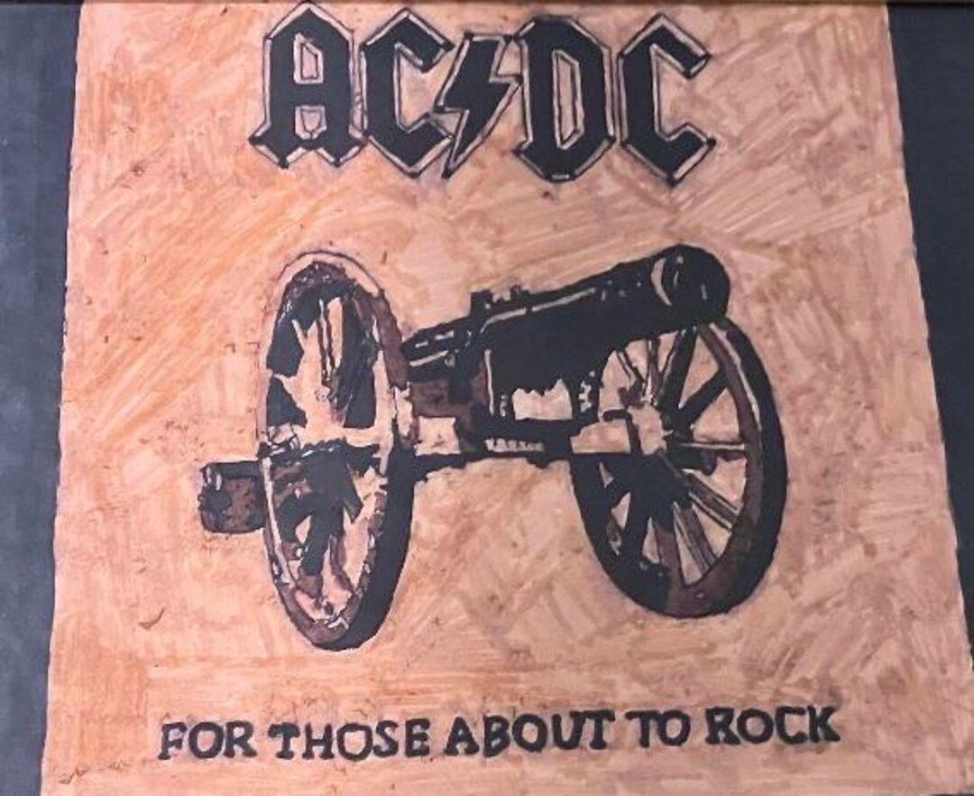 ACDC Album Cover - Etsy