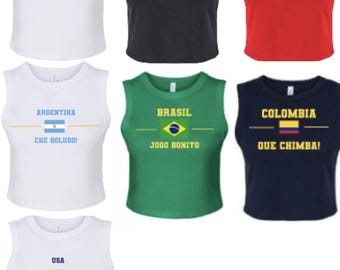 Camiseta de mujer inspirada en el equipo nacional