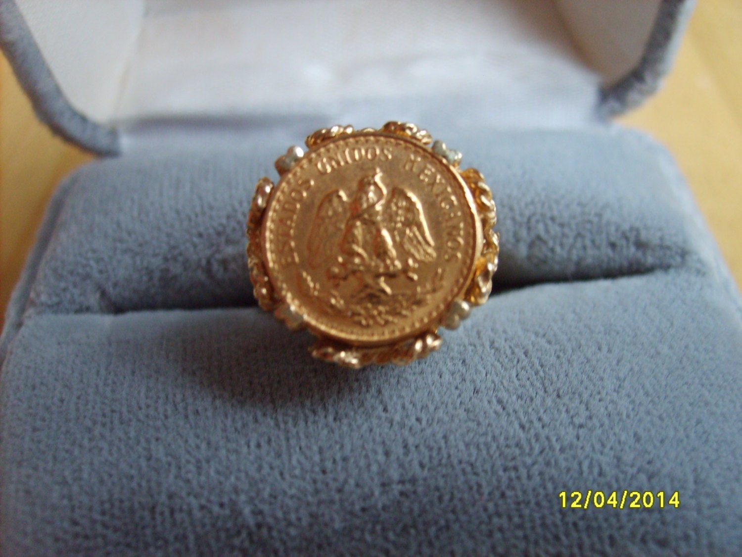 14k Dos Pesos Gold Ring Gold Coin Ring Dos Pesos Gold Ring Etsy 14k-dos-pesos-gold-ring-gold-coin-ring-dos-pesos-gold-ring-etsy