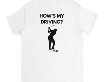 Golf t shirt Christmas Gift Birthday Present