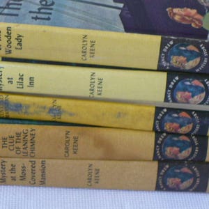 Nancy Drew, Carolyn Keene, Old Books, Gift for Daughter image 5