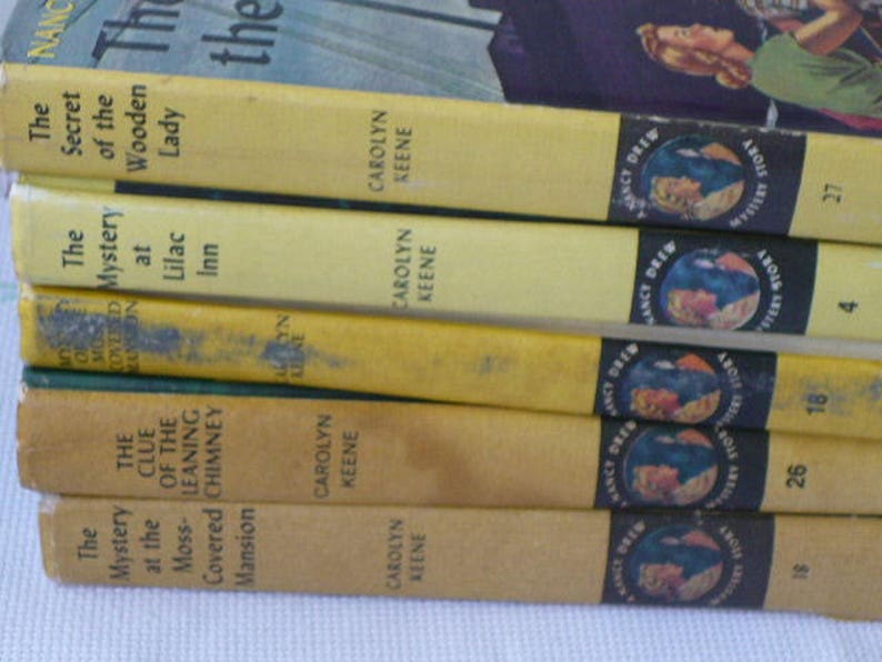 Nancy Drew, Carolyn Keene, Old Books, Gift for Daughter image 5