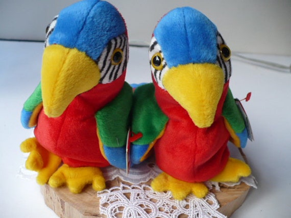 parrot stuffed animal