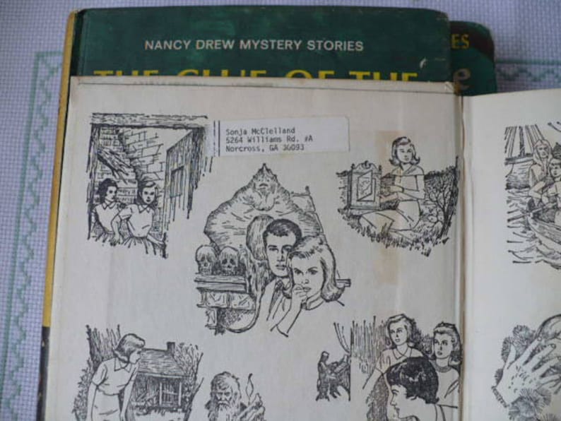 Nancy Drew, Carolyn Keene, Old Books, Gift for Daughter image 2