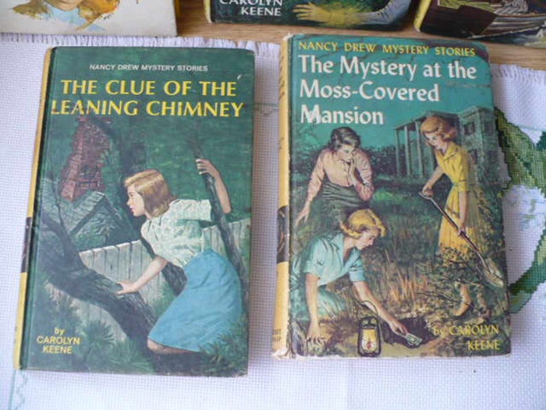 Nancy Drew, Carolyn Keene, Old Books, Gift for Daughter image 4