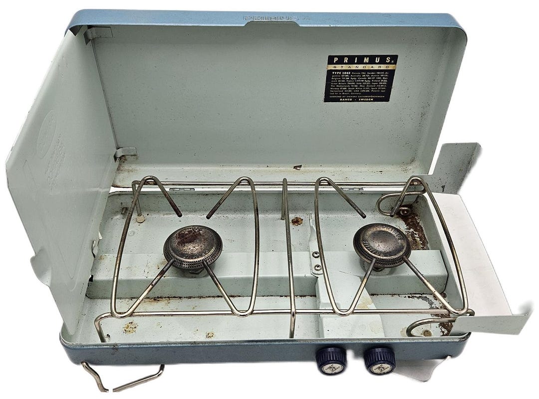 PRIMUS STANDARD 2063 ツーバーナーコンロ Vintage PRIMUS 2063 Swedish Two Burner Gas Stove Original - Etsy