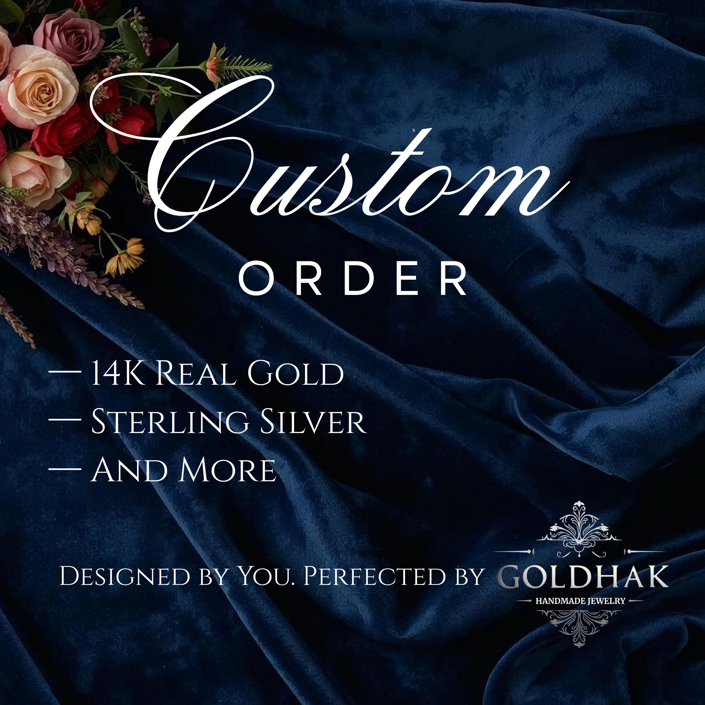 Custom Ring Order Examples Custom Jewelry Order – Personalized Necklace - Ring - Bracelet ...