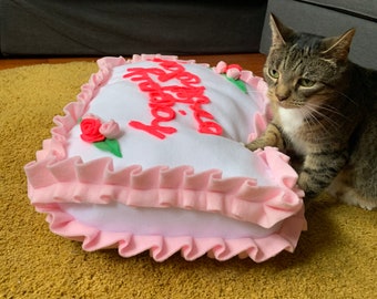 Sheet Cake Pet Bed, Happy Birthday To You!