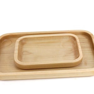 Wooden Valet Tray, Jewelry Tray, Display Tray, Trinket Tray, Serving Tray, Catch All Tray, Food Safe, Café Tray image 10