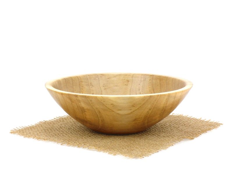 Fruit Bowl Candy Dish Serving Dish Wood Maple Bowl
