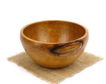 Wooden Cherry Bowl / Fruit Bowl/ Candy Dish