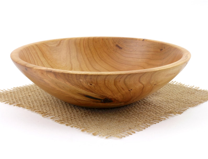 Fruit Bowl Candy Dish Wooden Cherry Bowl