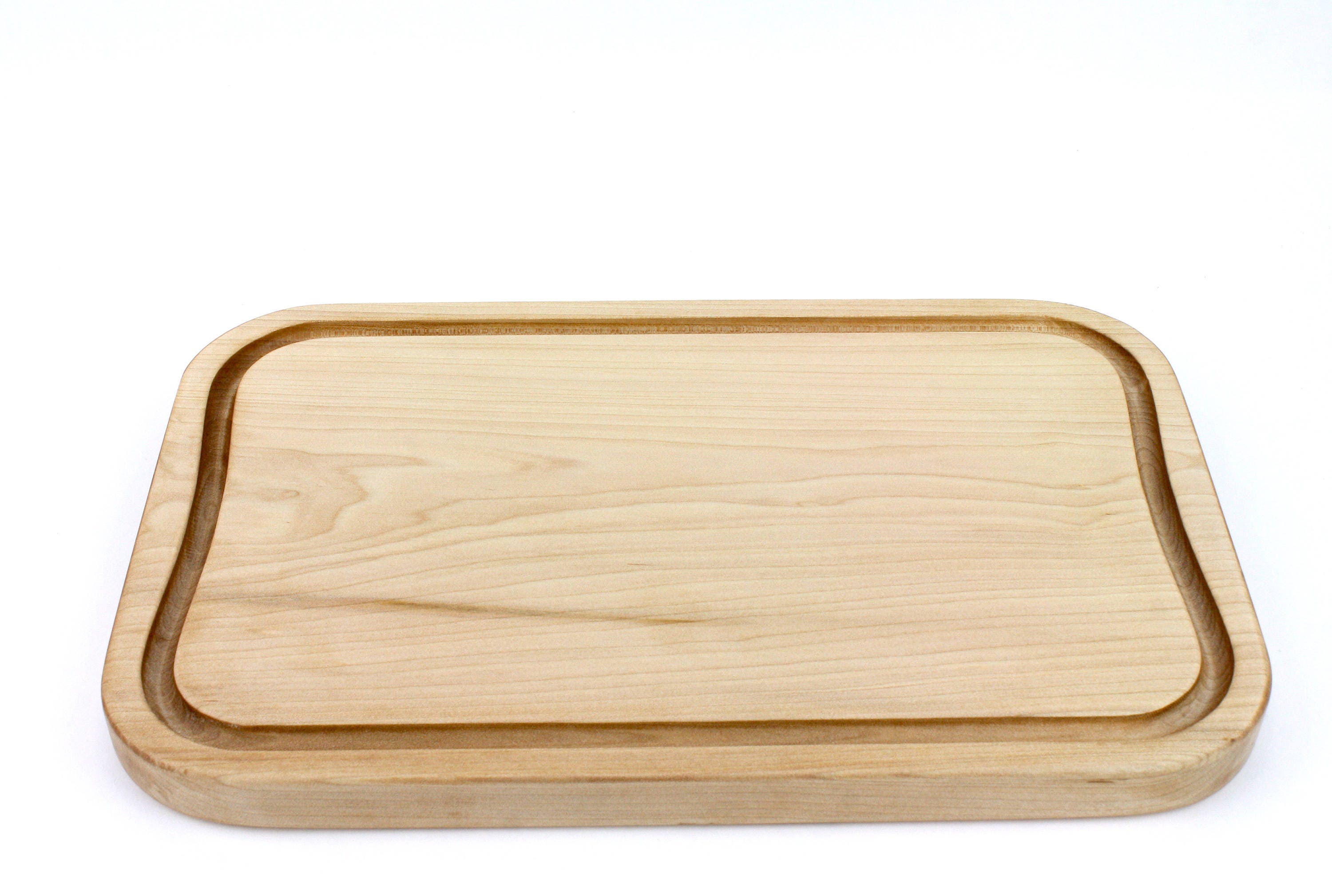Maple Cutting Board, Meat Carving board, Wooden Steak Plates / Serving platter/ BBQ Plate