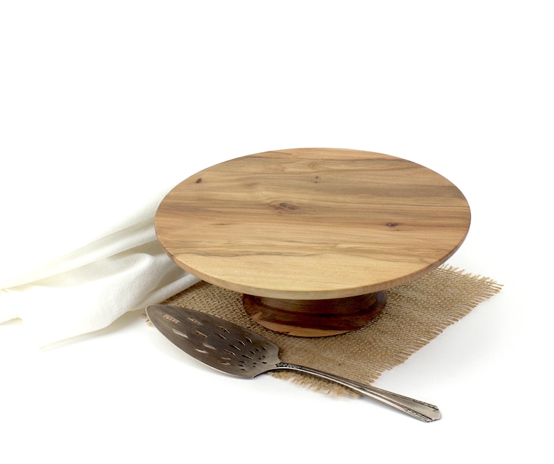 10 Wooden Cake Stand Groom/'s cake stand Cupcake Stand Wooden Pedestal Cake Plate